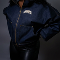 Hues Boxy Denim Jacket