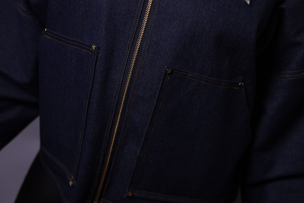 Hues Boxy Denim Jacket