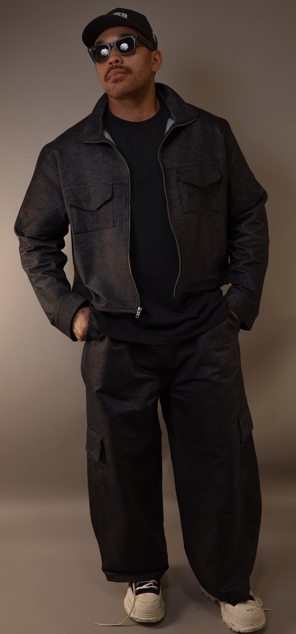 Noir By Hues Atelier | Cargo Pants