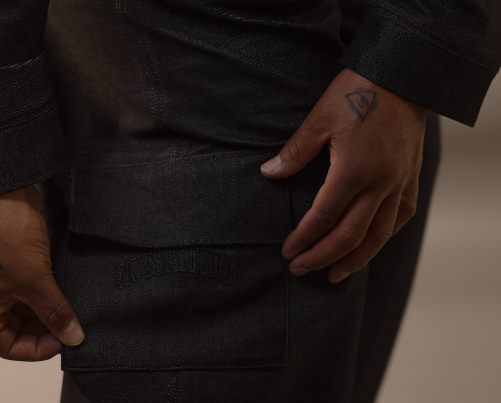 Noir By Hues Atelier | Cargo Pants